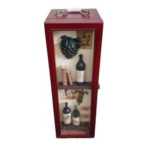 Arister Gifts Inc Wine Bottle Holder Shadow Box